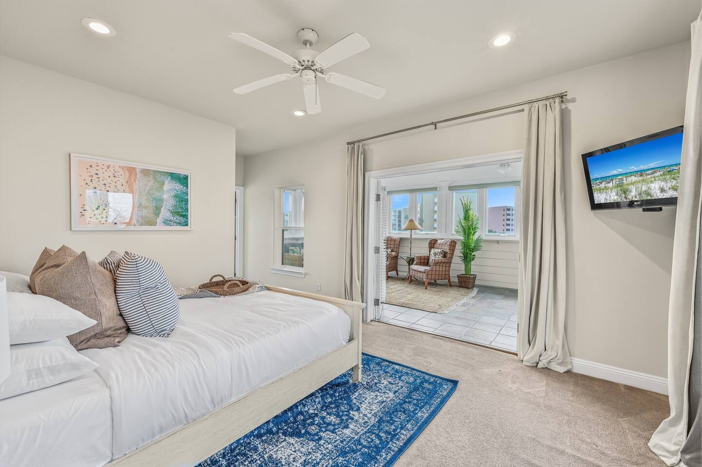 Primary king bedroom